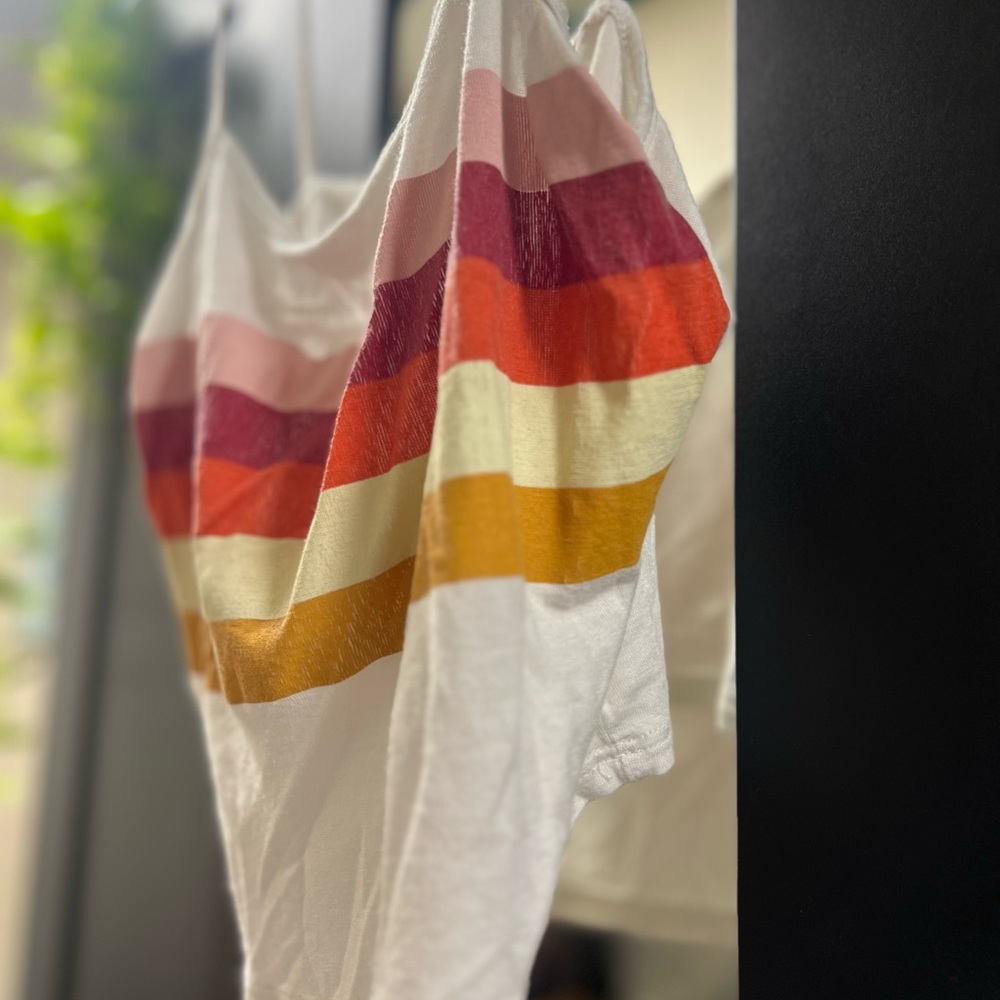 Striped Multicolor Tank Top